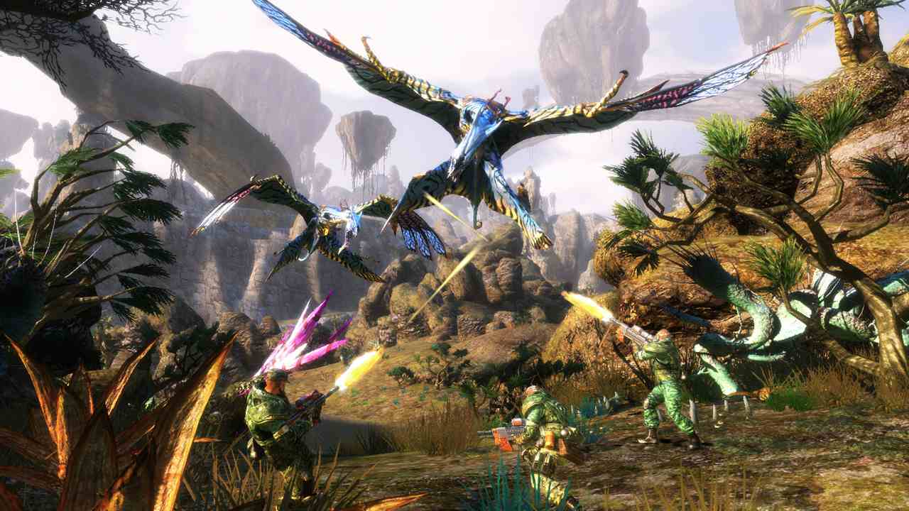 Скриншоты к игре James Cameron's Avatar: The Game (Xbox 360) .