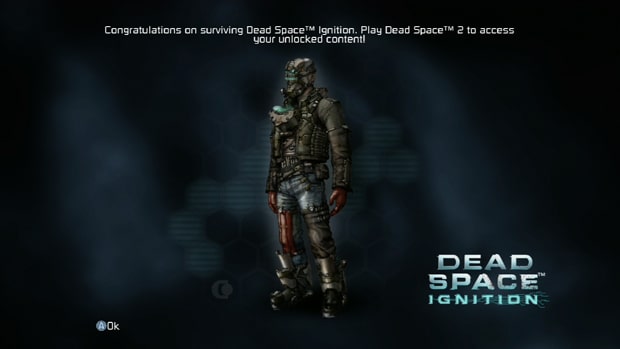 dead space 2 earthgov suit with the blue visor helmet