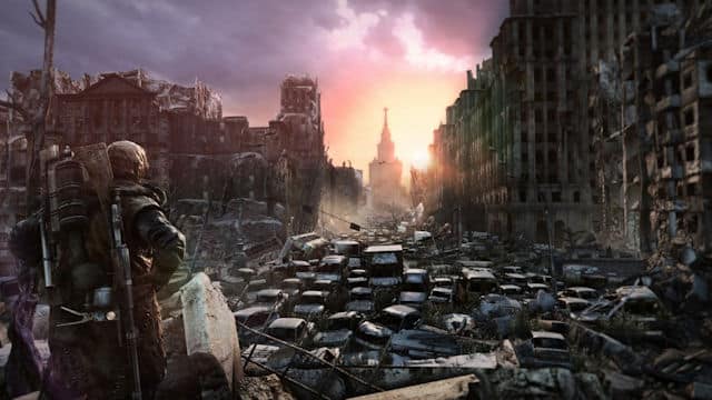 Metro: Last Light a look outside artwork