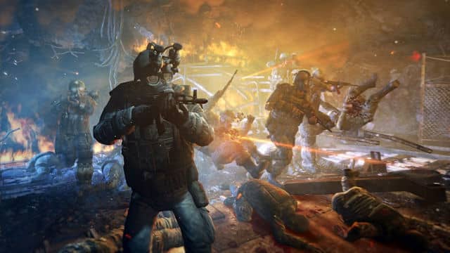 Metro: Last Light underground battle artwork