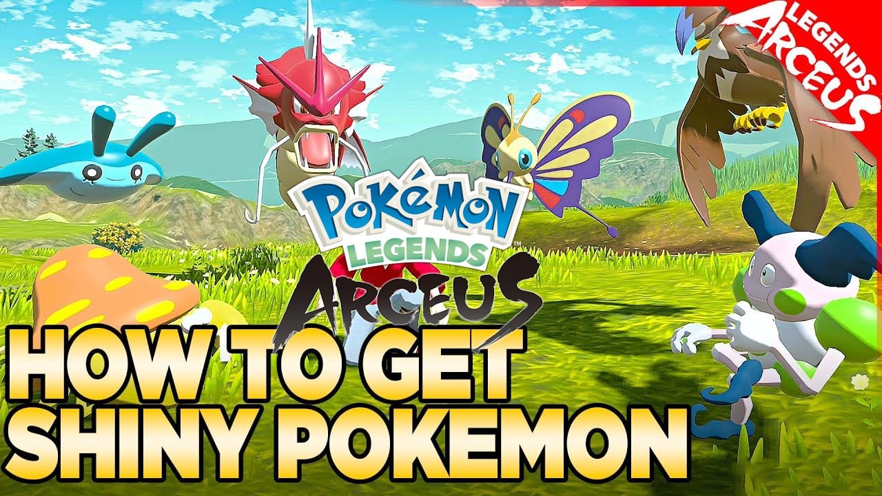 Pokemon Legends Arceus How To Find Shiny Pokemon Video Games Blogger