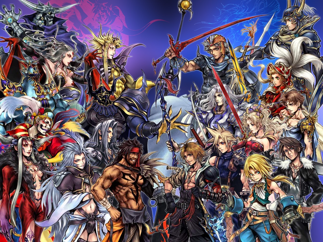 Final Fantasy Dissidia Wallpaper Video Games Blogger