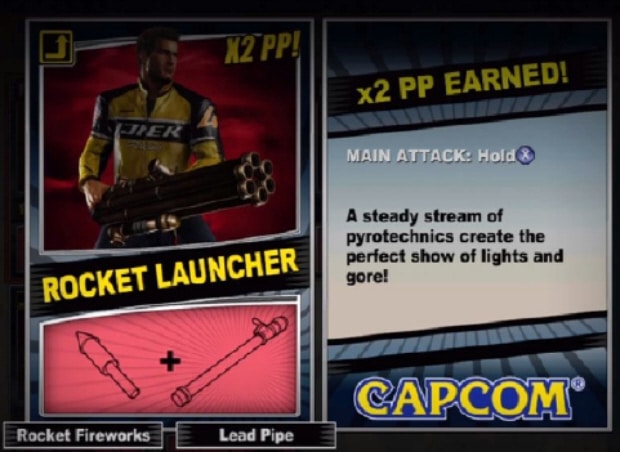 dead rising 2 weapons combo