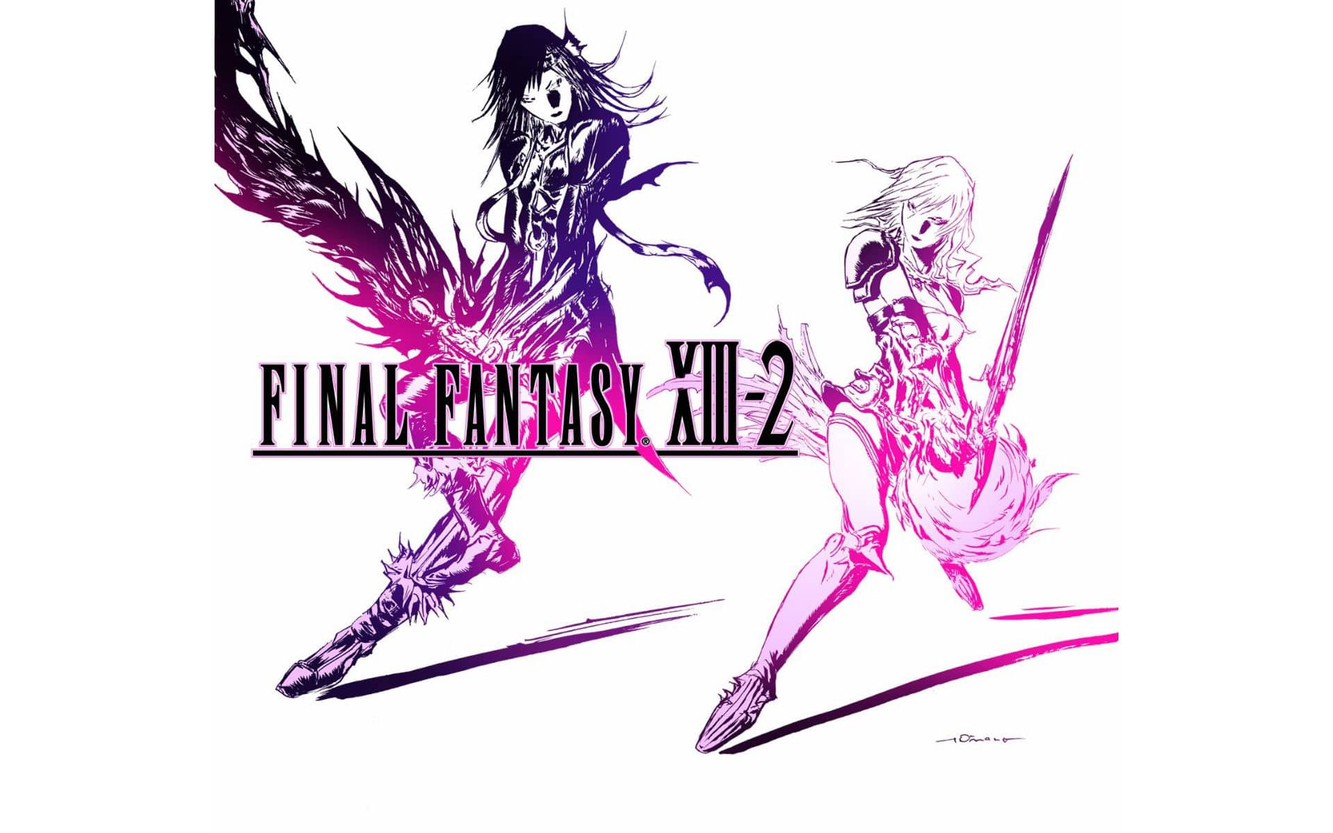  Final Fantasy  XIII 2 Logo  Wallpaper