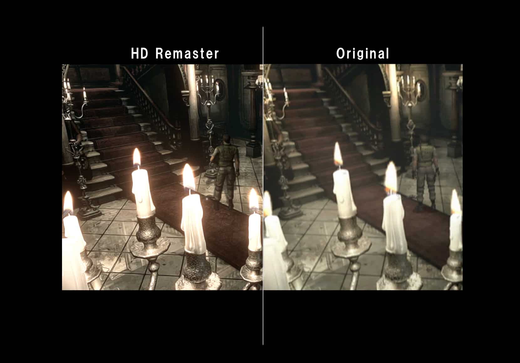 Resident Evil Remake HD Remaster Mansion Candles Graphics ... - 1660 x 1157 jpeg 691kB
