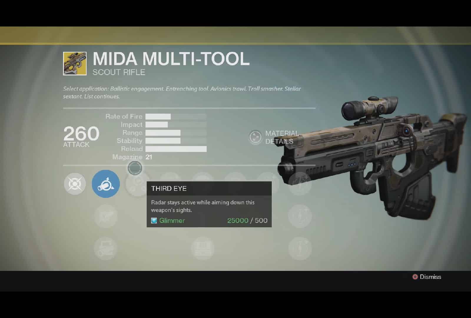 Destiny MIDA Multi-Tool Exotic scout rifle - 1600 x 1080 jpeg 136kB