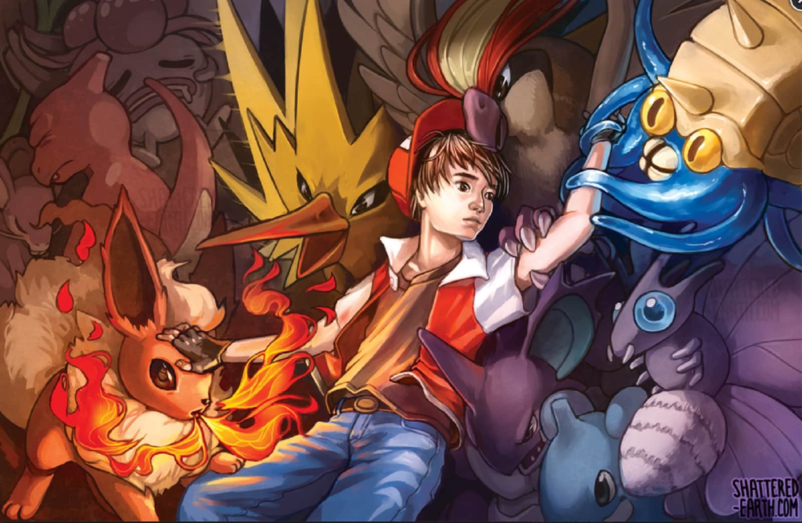 Twitch Plays Pokemon Wallpaper ShatteredEarth Print DeviantArt - 1600 x 1044 jpeg 479kB