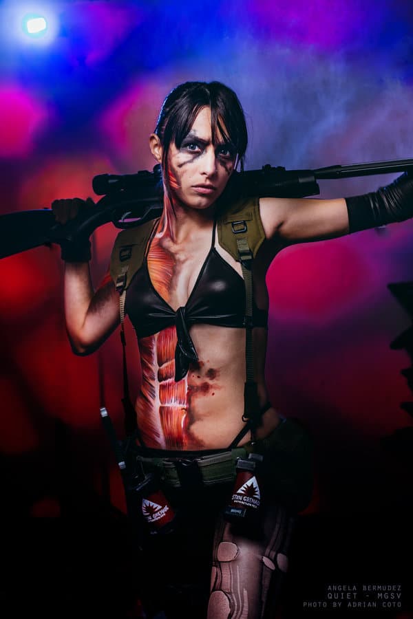 Quiet Cosplay Metal Gear Solid 5 Skin Deep Starring Angela ... - 600 x 900 jpeg 86kB