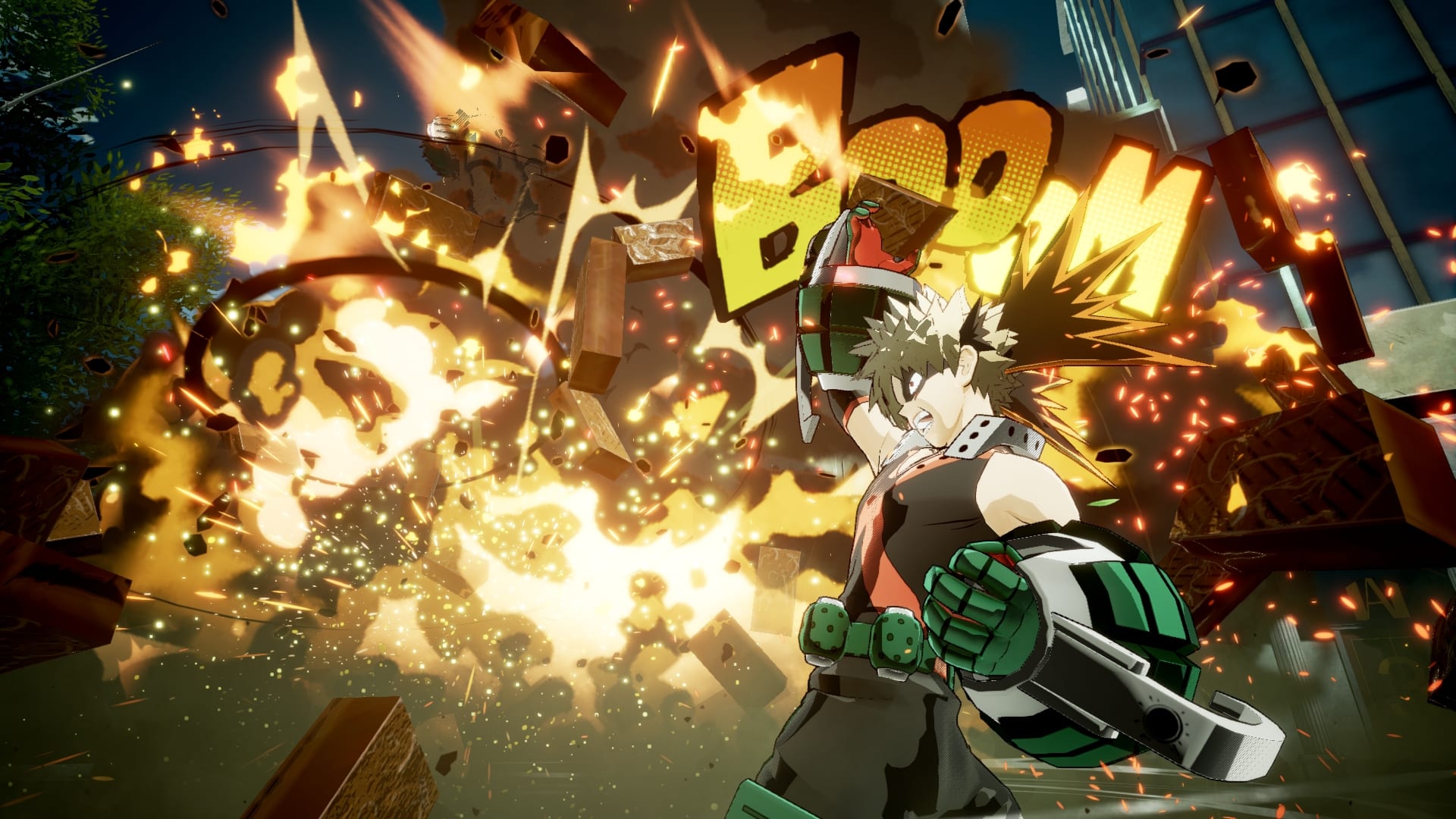 My Hero Academia One’s Justice Katsuki Bakugo Screen 1 - 1920 x 1080 jpeg 1374kB