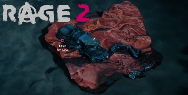 Rage 2 bfg 9000 где найти