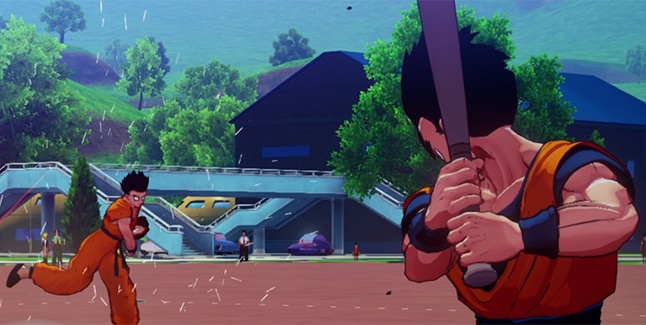 Dragon Ball Z: Kakarot Screens: Bonyu, Majin Buu, Gohan ... - 646 x 325 jpeg 202kB