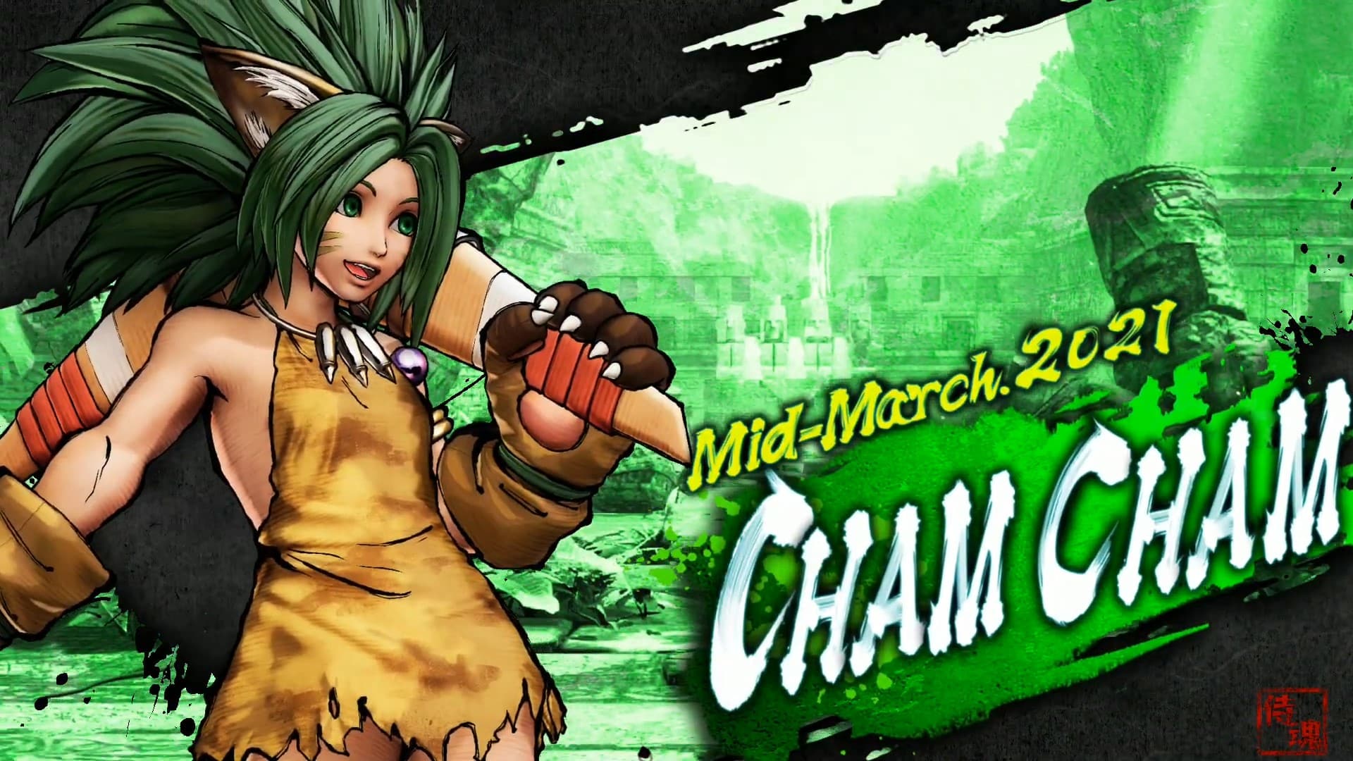 Via backwards. Cham cham Samurai Shodown. Samurai Shodown Hibiki. Накоруру vs cham-cham. KOF Chizuru.